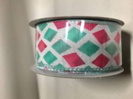 SPR #9 White linen w/ diamonds 10 yrds