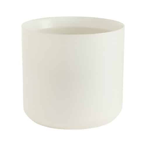031ffcbb-81d5-4e4b-ba85-db3785347c31.jpg Kendall Pot 10.75"x10" white each - Image 1