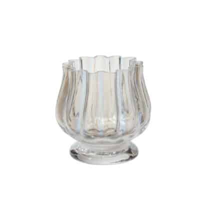 Gossamer Vase 6.25"x6" iridesc
