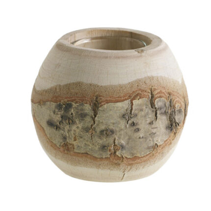 Barewood Candleholder 3.75"x3" each