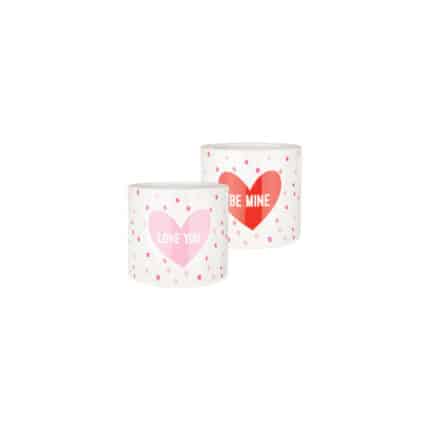 Pot Be Mine Brushstroke Asst  3"x 2 1/2" each