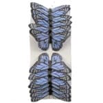 BUTTERFLY monarch 4.75" Lt blue