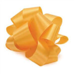#3 SATIN ribbon gold 100yds - Image 2