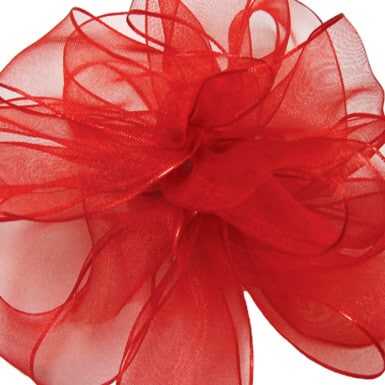CHIF #9 CHIFFON red 25 yrds.