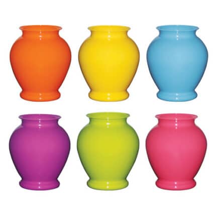 Pl Ginger vase 5" Popsicle #23 24cs