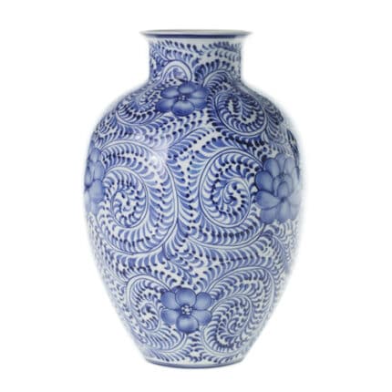 Eleanor Vase 6.5"x9.5" blue ea