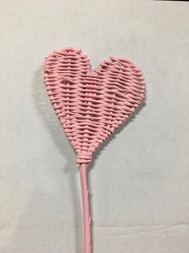 Lata Dried Heart Xl Pink holl (STEM)