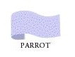 #40 SATIN ribbon PARROT 50yrds