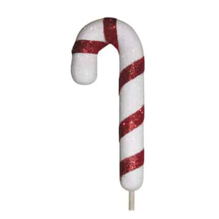 PICK Foam 4" Candy Cane  8/pk