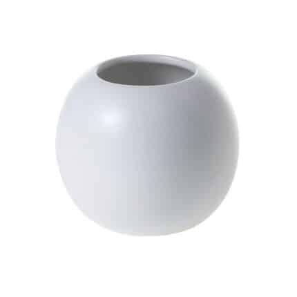 Simply Budvase 4"x3.5" white each