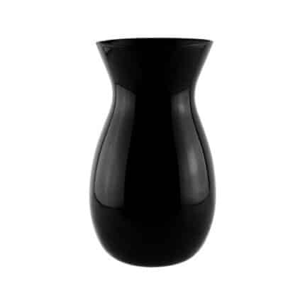 Jordan Vase 8" Black 6cs 4045