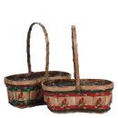 BASKET cardinal peanut 2-4"#12