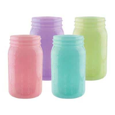 Jardin Vintage Jar 6 1/2" Cottage Lane 24cs