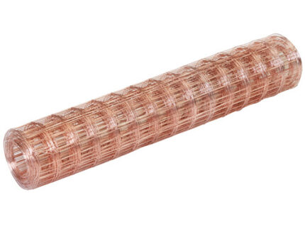 Floral mesh copper each