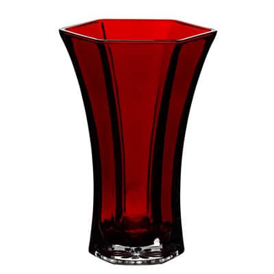Flared vase Ruby 10 3/8" 6cs 4041R