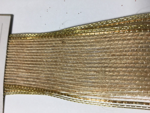 38148a18-0b7a-4e1a-9101-92a5c830a0b7.jpg #9 DWI burlap w/gold edge - Image 1