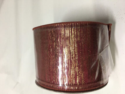 #40 DWI sheer burg/gold 10yds