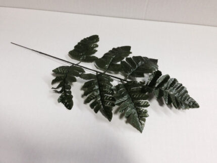 FERN leather leaf x7med #0240B