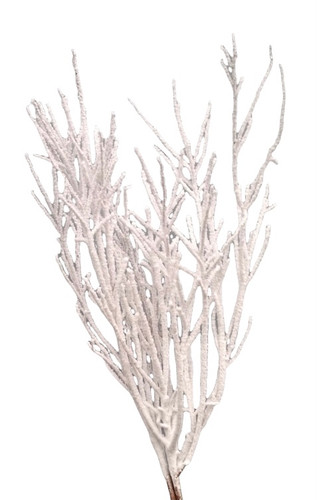 Flocked Med Cedar Bough(STEM) oregon