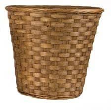 Pot Cover 12" Dark Stain MS1745-12D each