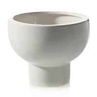 Orion compote 6.5"x5.25" white each