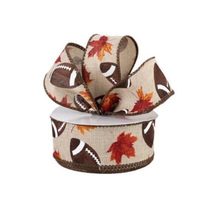 FALL #9 Natural linen football-fall 50 yrds