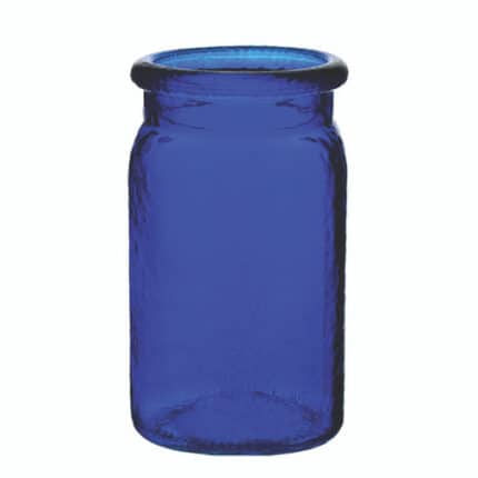 Hammered Jar 6 1/2" cobalt 12cs