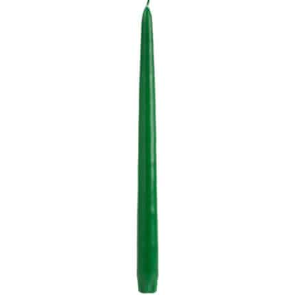 Cndl taper 15" dark green 12bx