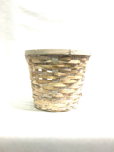 6" Wht.Wash Potcover (3301WW)