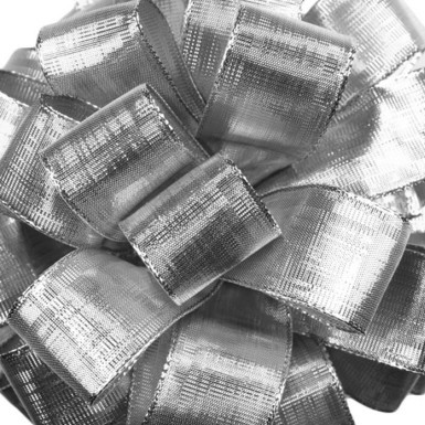 #9 Metallic silver 25yrds