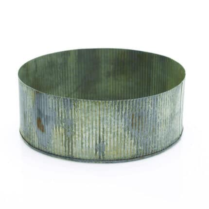 Norah Bowl 10"x4" zinc