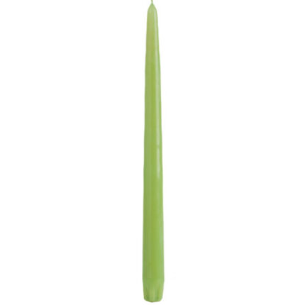 Candle Taper 12" Fresh Green 12bx