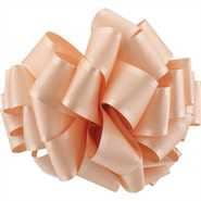 Grosgrain #9 satin Pale Peach 25yrds