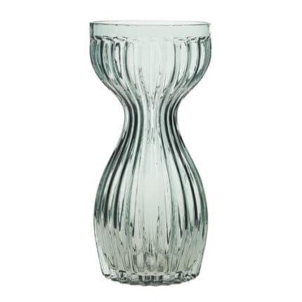 Staten Vase 4.75"x10.25" turq