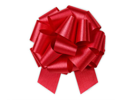 #9 POLYSATIN hot red 100yrds