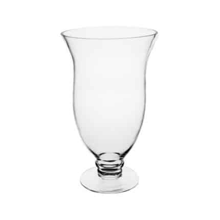 Mia Vase13" clear 4/cs
