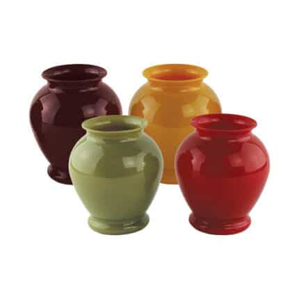 Pl Ginger Vase Safari Asst 5" 24/cs #23