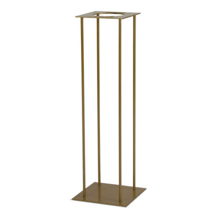 Harlow Stand 8"x29.5" gold