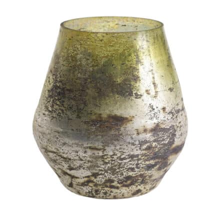 Levee Vase 5.5"x6.5" moss each