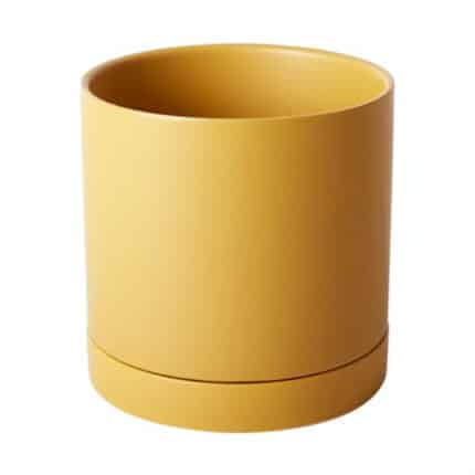 Romey Pot 7"x7" yellow