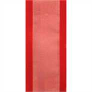 #9 red sheer w/satin edge 100y