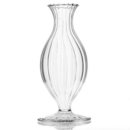 Boutique vase 3"x6" clear each
