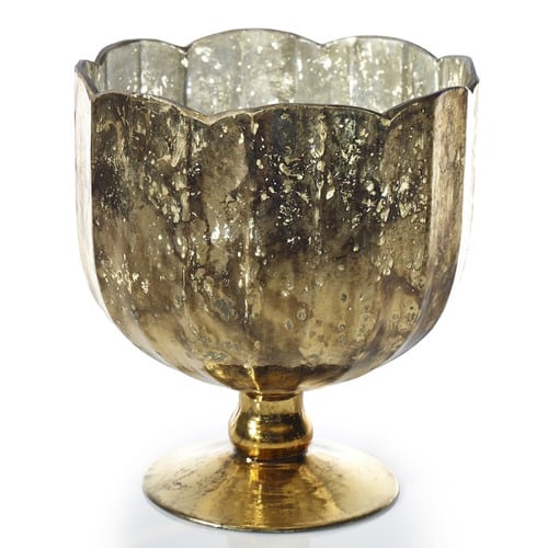 609d83f0-4eee-4aab-918f-ddba583cc06c.jpg Mallory Compote 7.75"x9" gold each - Image 1