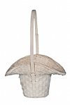 Bskt Princess Wht 4" 1137S/1-W