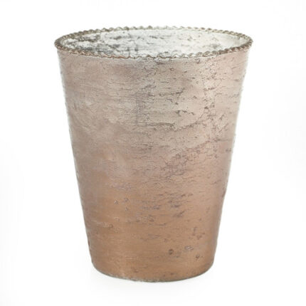 Belle Vase 6"x7" rose gold