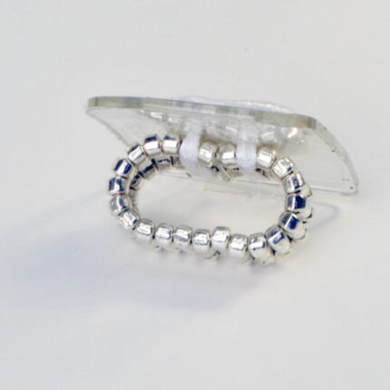 Design ring silver 2/pk eacg