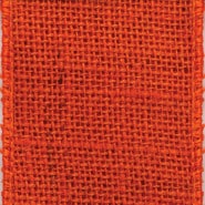 Rib #9 Burlap Org Wired 25yds