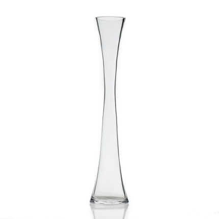 Eiffel vase 5.5" x 26.5" clear each