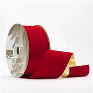 #5 red velvet w/gold back 25yr
