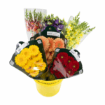 Asst. Flower Pail (x6 bu) RosaFlora - Image 2